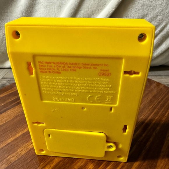 Pac-Man Mini Arcade Game Bandai Namco 09521 Miniature Pacman Used Tested Working - Picture 3 of 7